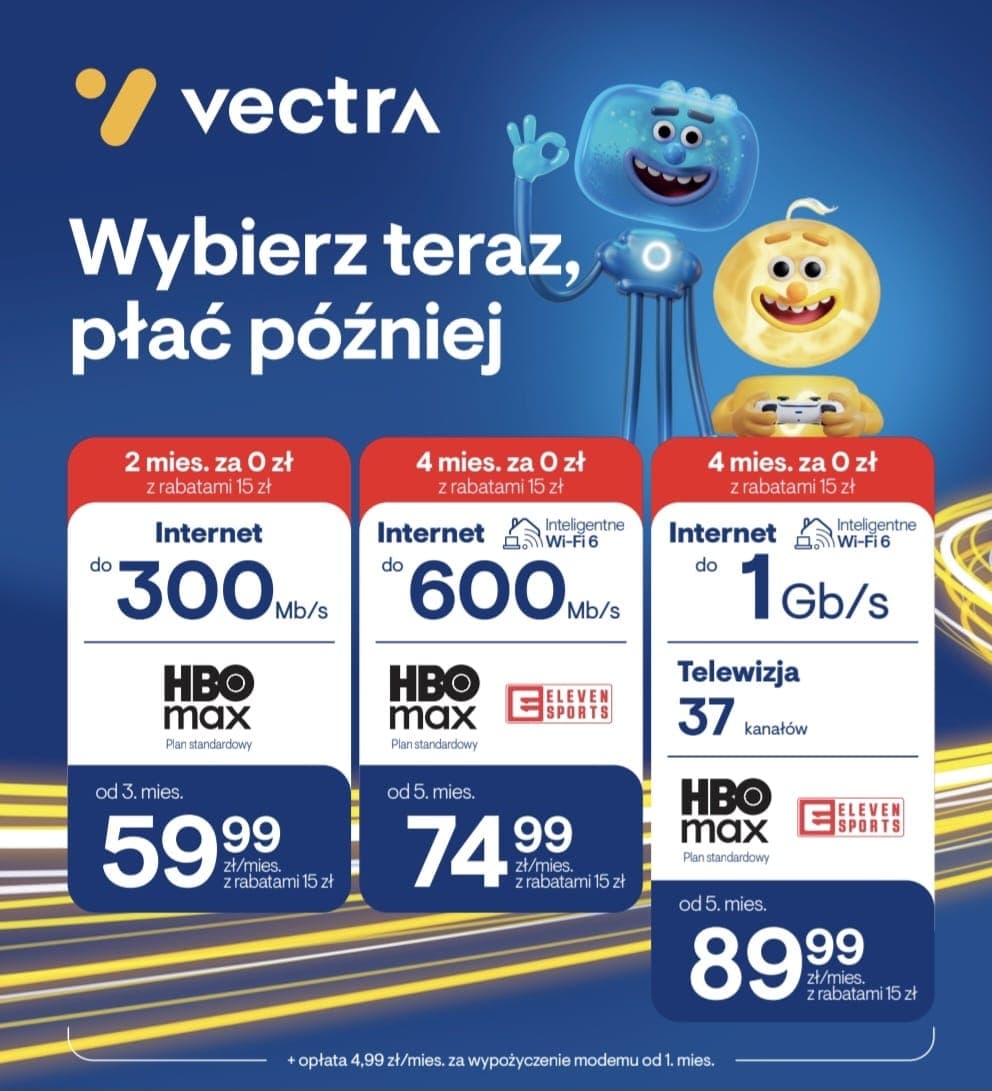 Vectra - Baner promocyjny